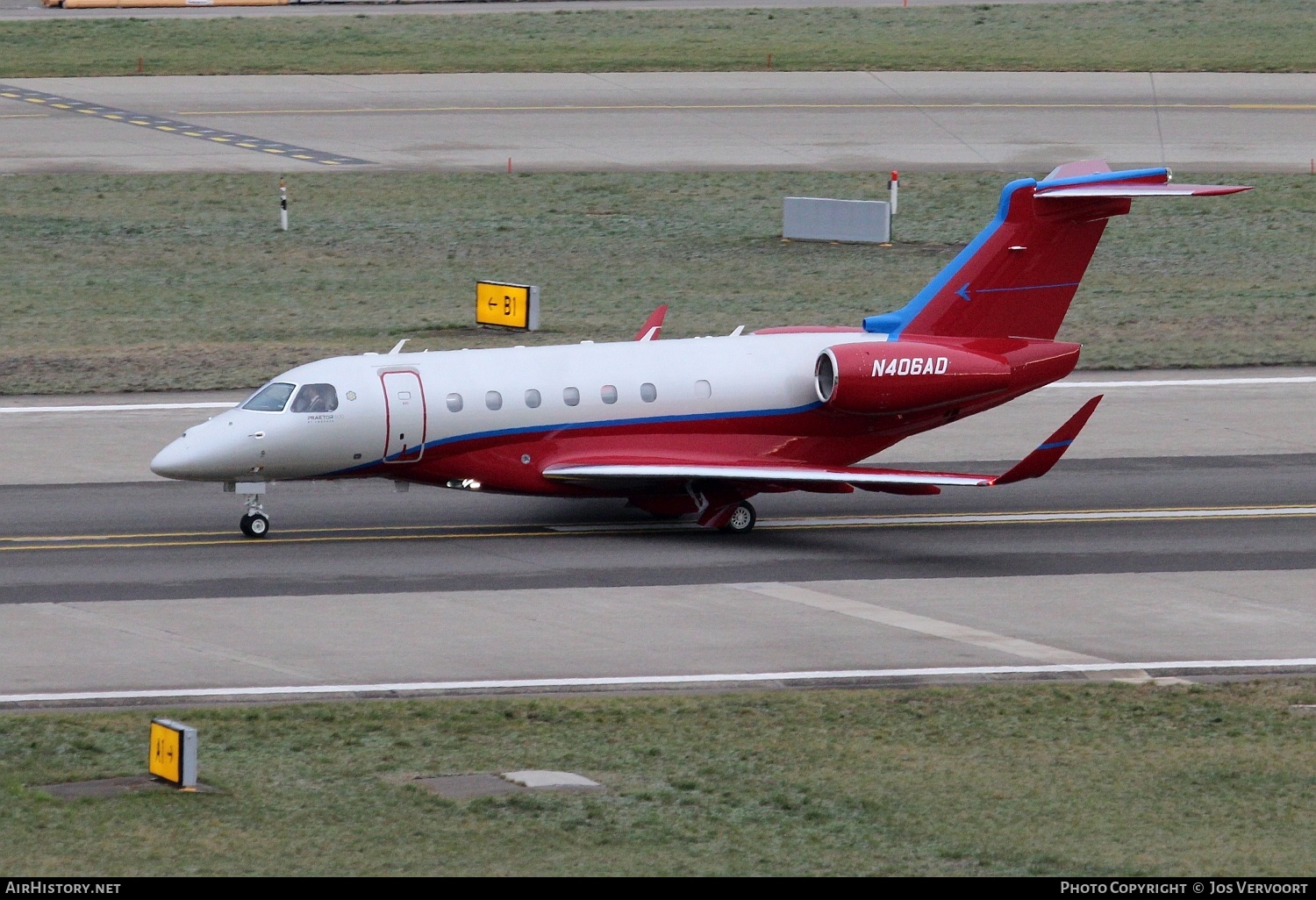 Aircraft Photo of N406AD | Embraer EMB-550 Praetor 600 | AirHistory.net #545577