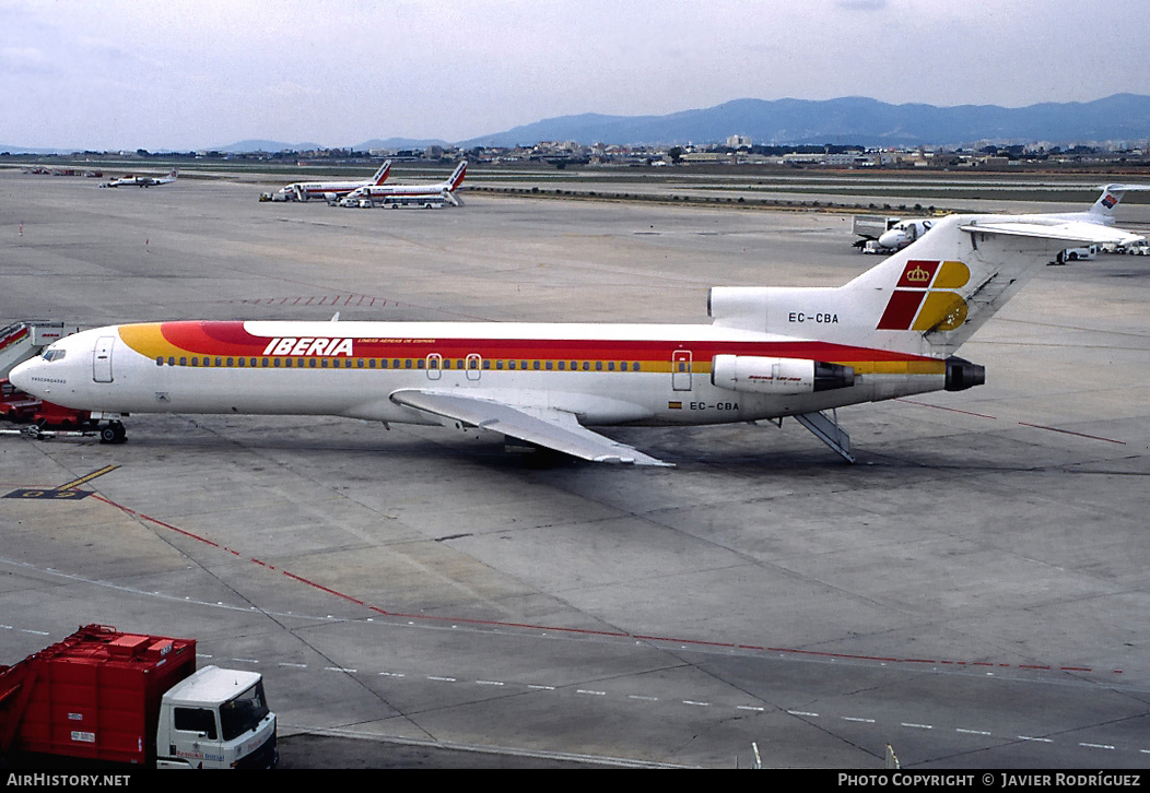 Aircraft Photo of EC-CBA | Boeing 727-256/Adv | Iberia | AirHistory.net #545585