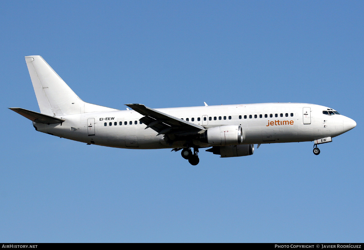 Aircraft Photo of EI-EEW | Boeing 737-375 | Jettime | AirHistory.net #545591