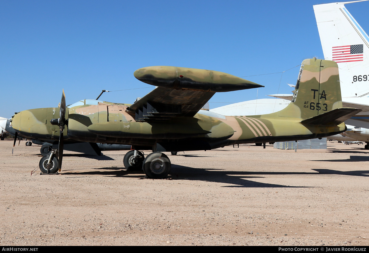 Aircraft Photo of 64-17653 / AF64-653 | On Mark A-26A Counter Invader (B-26K) | USA - Air Force | AirHistory.net #545592