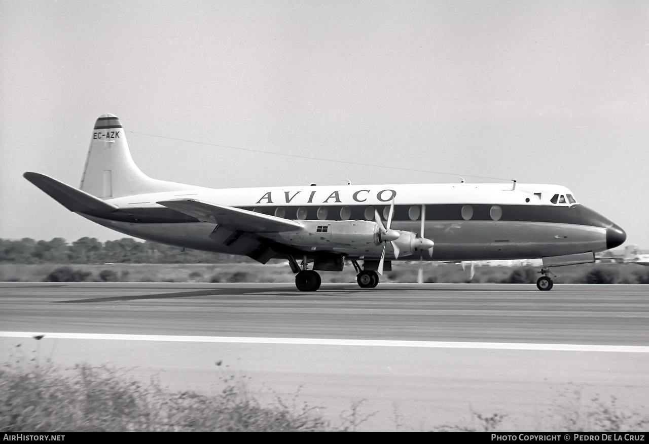 Aircraft Photo of EC-AZK | Vickers 831 Viscount | Aviaco | AirHistory.net #545603