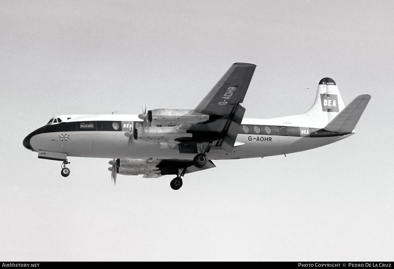Aircraft Photo of G-AOHR | Vickers 802 Viscount | BEA - British European Airways | AirHistory.net #545609