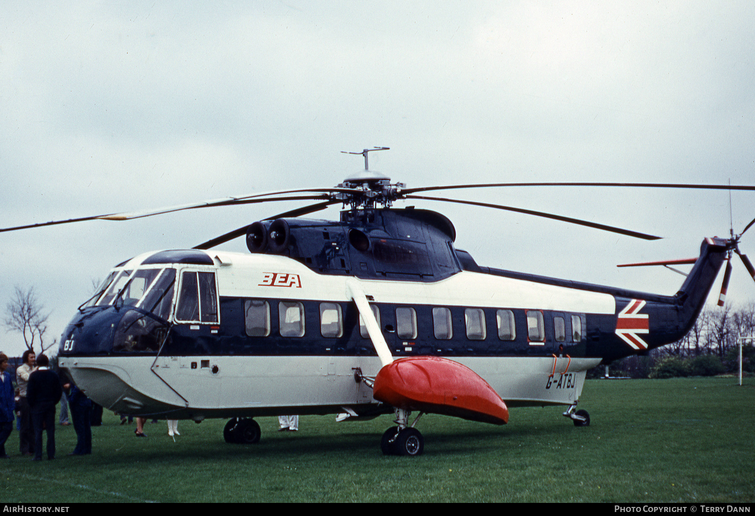 Aircraft Photo of G-ATBJ | Sikorsky S-61N | BEA - British European Airways | AirHistory.net #545625