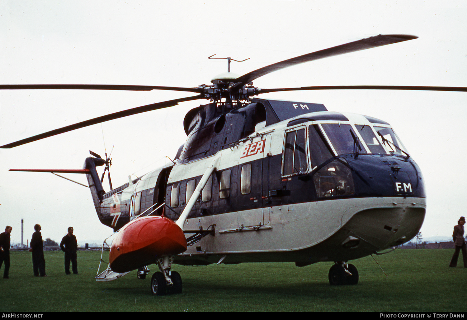 Aircraft Photo of G-ATFM | Sikorsky S-61N | BEA - British European Airways | AirHistory.net #545629