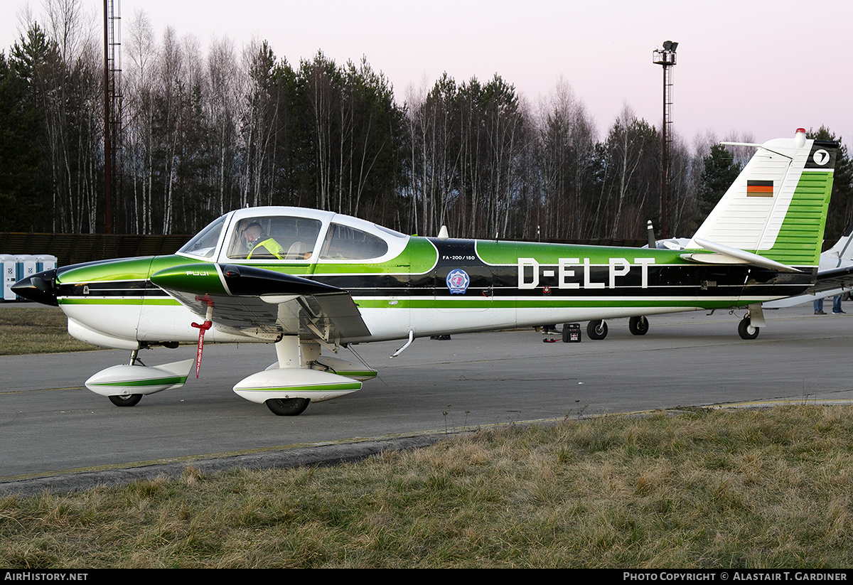 Aircraft Photo of D-ELPT | Fuji FA-200-180 Aero Subaru | AirHistory.net #545641