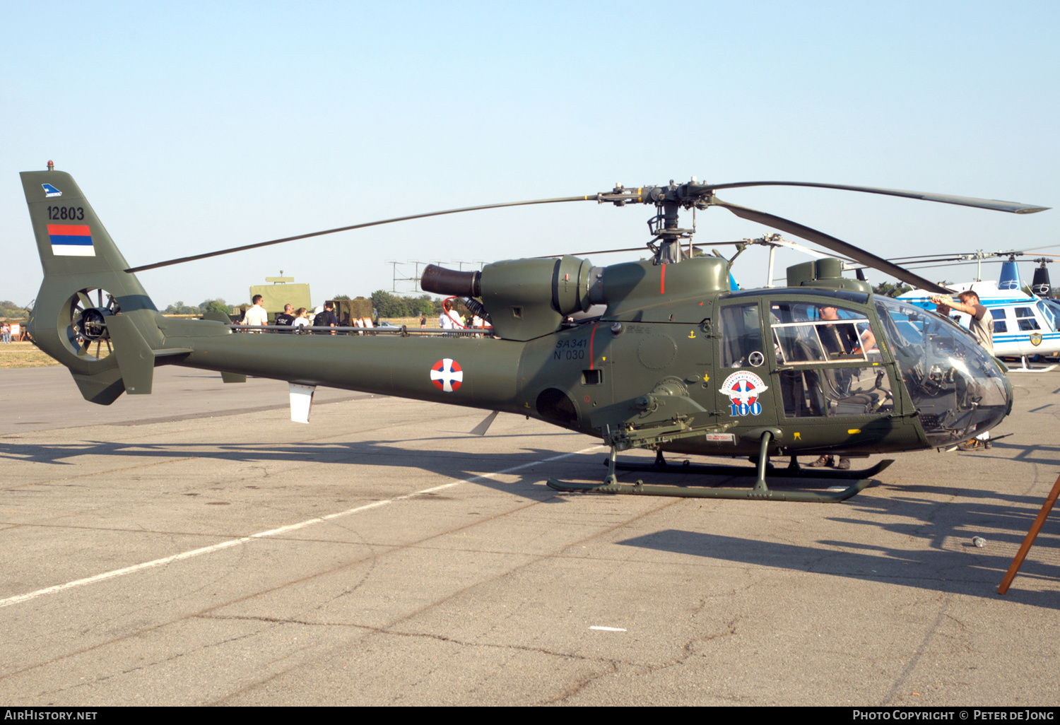 Aircraft Photo of 12803 | Aerospatiale SA-341H (HN-42M GAMA) | Serbia - Air Force | AirHistory.net #545643