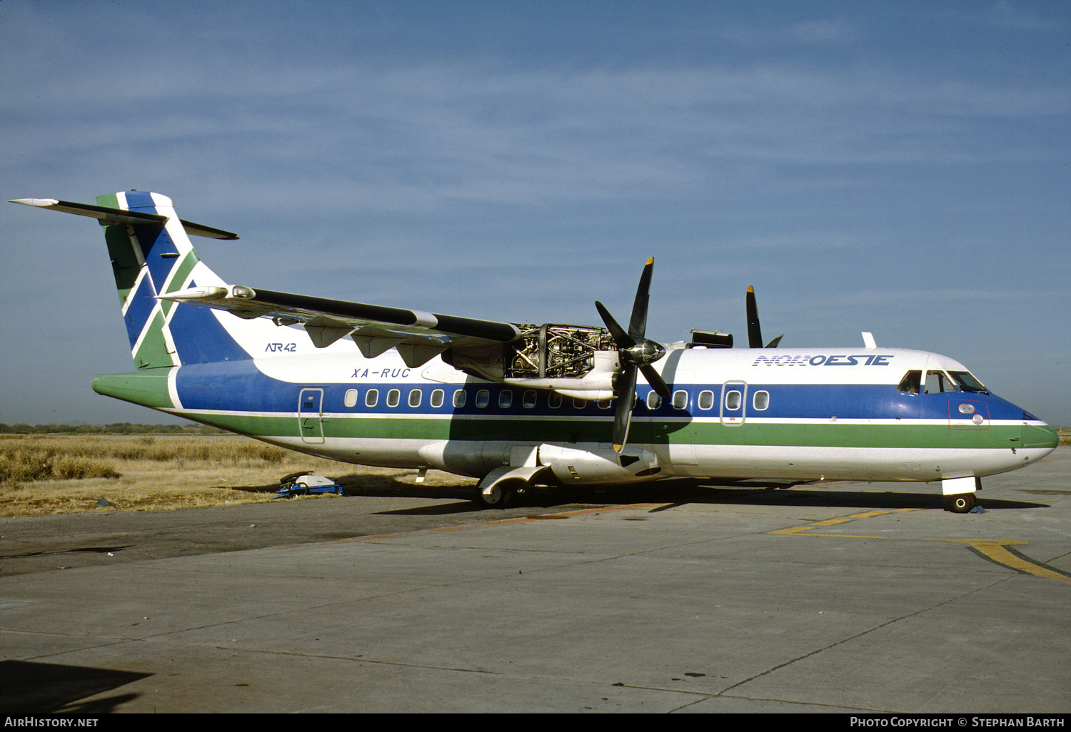 Aircraft Photo of XA-RUC | ATR ATR-42-300 | Aviación del Noroeste | AirHistory.net #545646