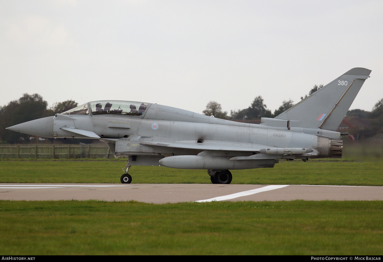 Aircraft Photo of ZK380 | Eurofighter EF-2000 Typhoon T3 | UK - Air Force | AirHistory.net #545649