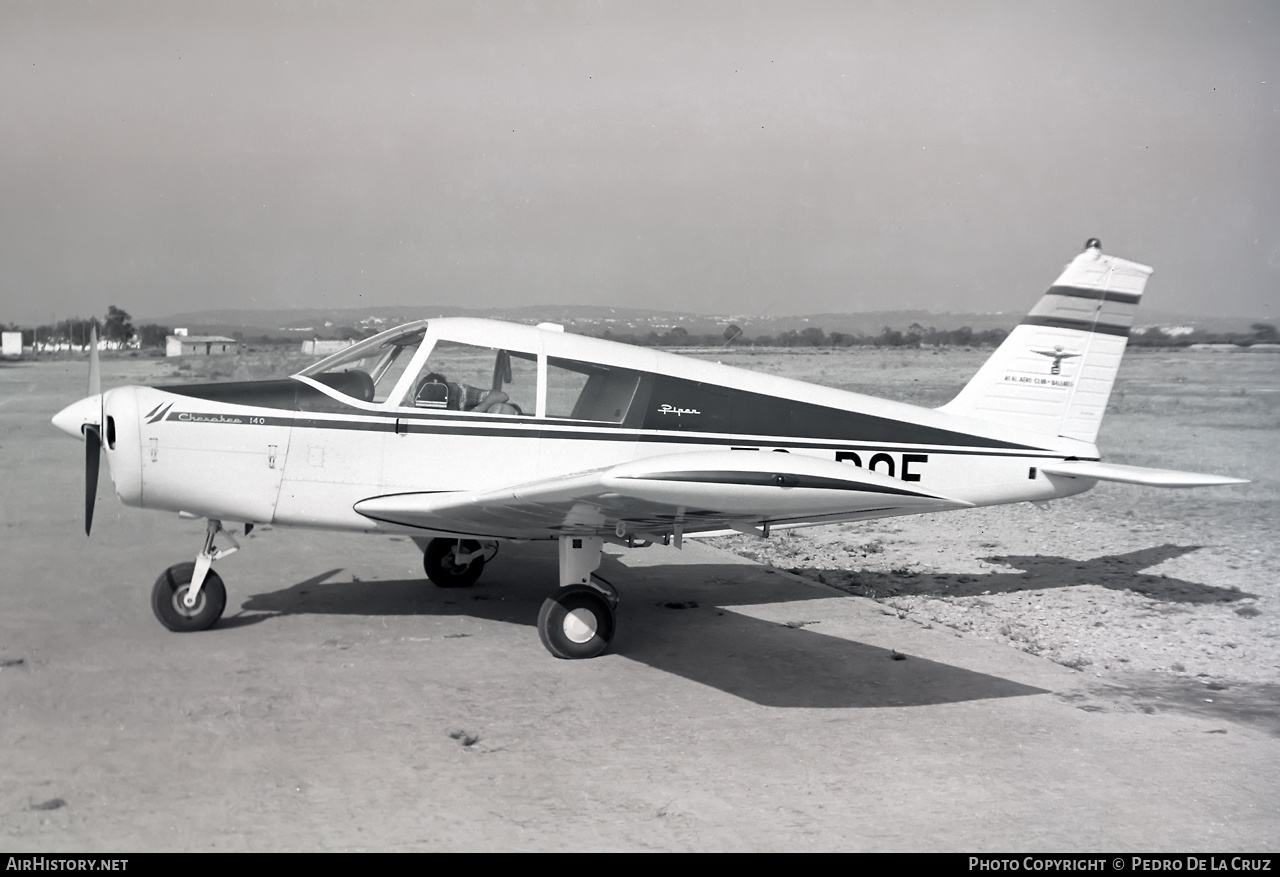 Aircraft Photo of EC-BOF | Piper PA-28-140 Cherokee | RAC Baleares - Real Aeroclub de Baleares | AirHistory.net #545654