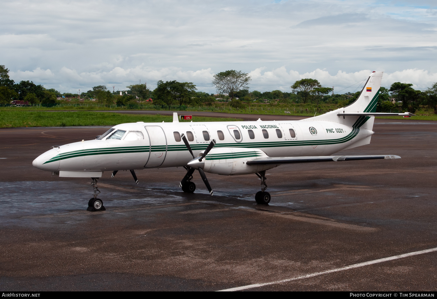 Aircraft Photo of PNC0221 | Fairchild C-26A Metro III | Colombia - Police | AirHistory.net #545667