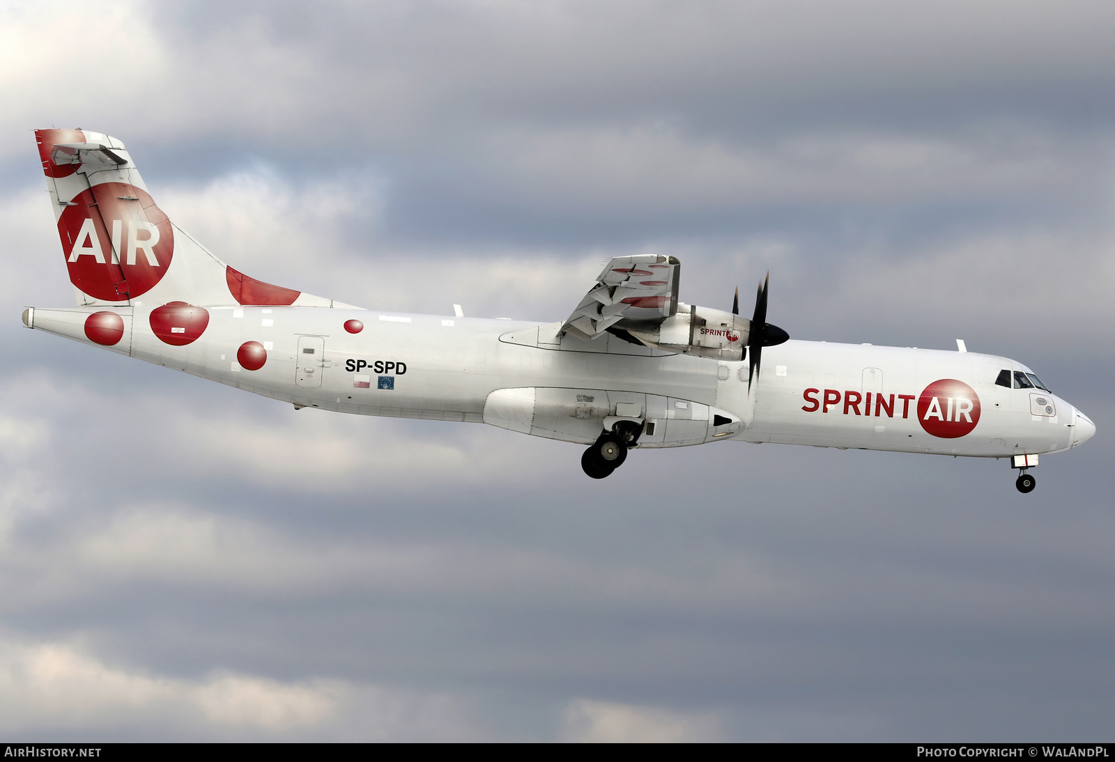 Aircraft Photo of SP-SPD | ATR ATR-72-212/F | Sprint Air | AirHistory.net #545668