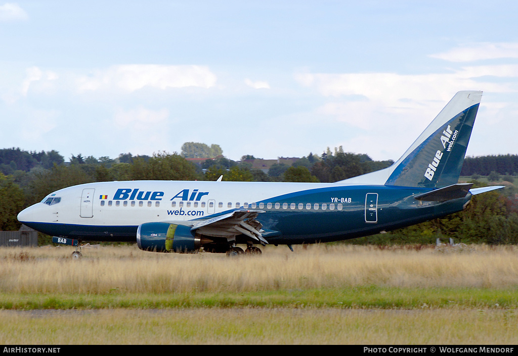 Aircraft Photo of YR-BAB | Boeing 737-53A | Blue Air | AirHistory.net #545705