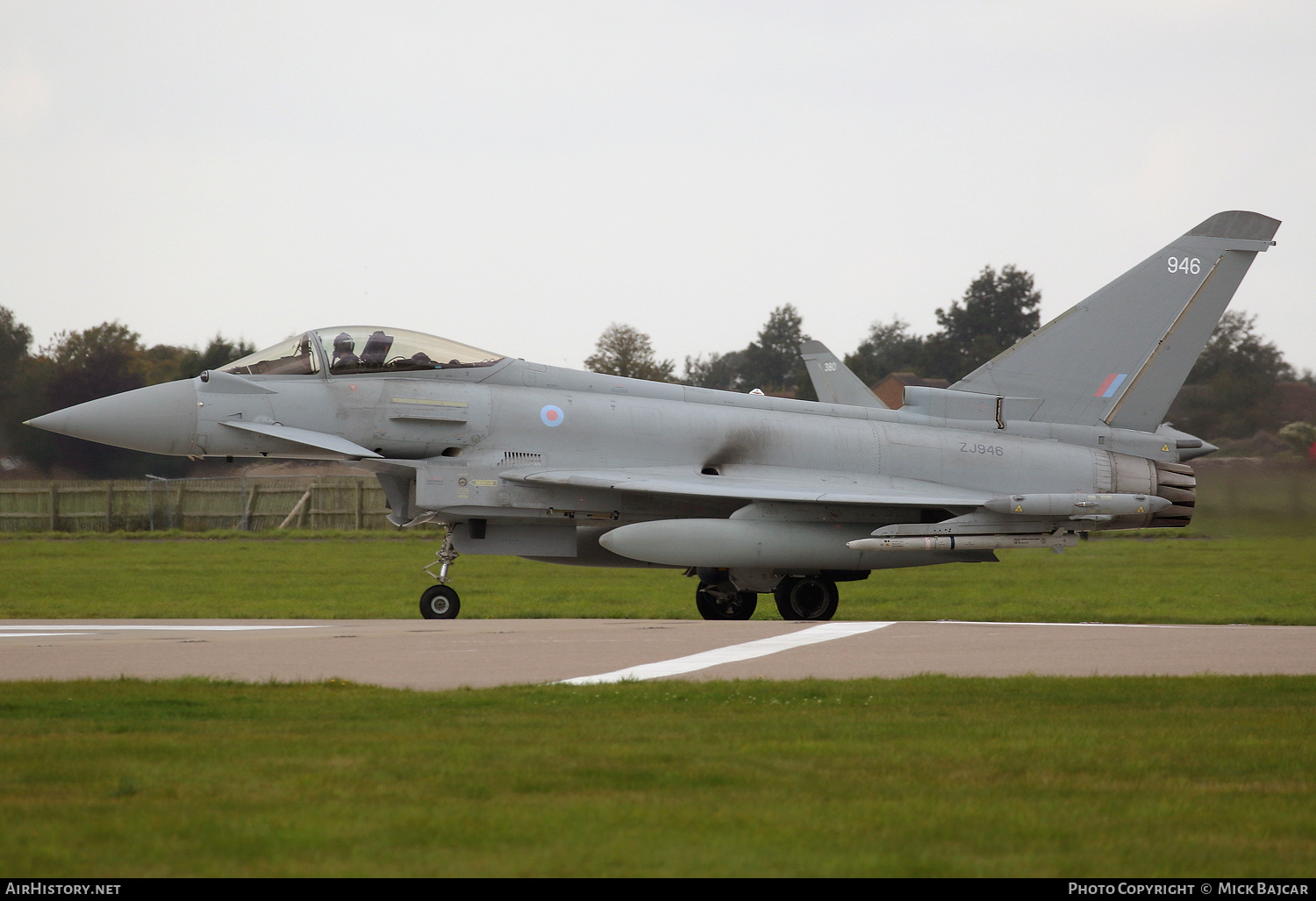 Aircraft Photo of ZJ946 | Eurofighter EF-2000 Typhoon FGR4 | UK - Air Force | AirHistory.net #545727