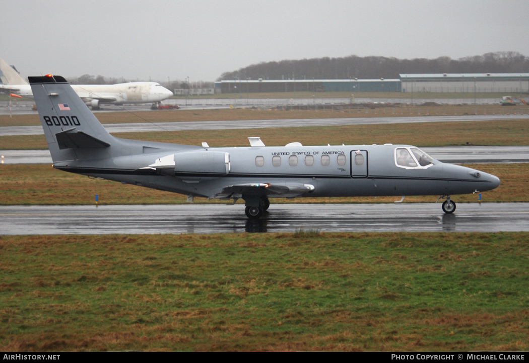 Aircraft Photo of 98-0010 / 80010 | Cessna UC-35A Citation Ultra (560) | USA - Army | AirHistory.net #545746