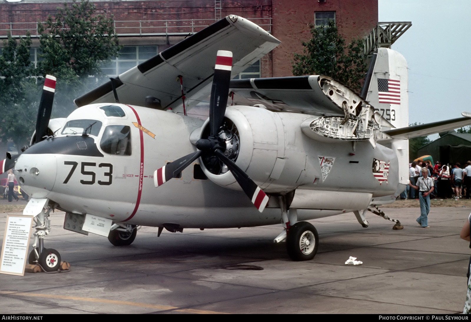 Aircraft Photo of 136753 / 6753 | Grumman C-1A Trader | USA - Navy | AirHistory.net #545747