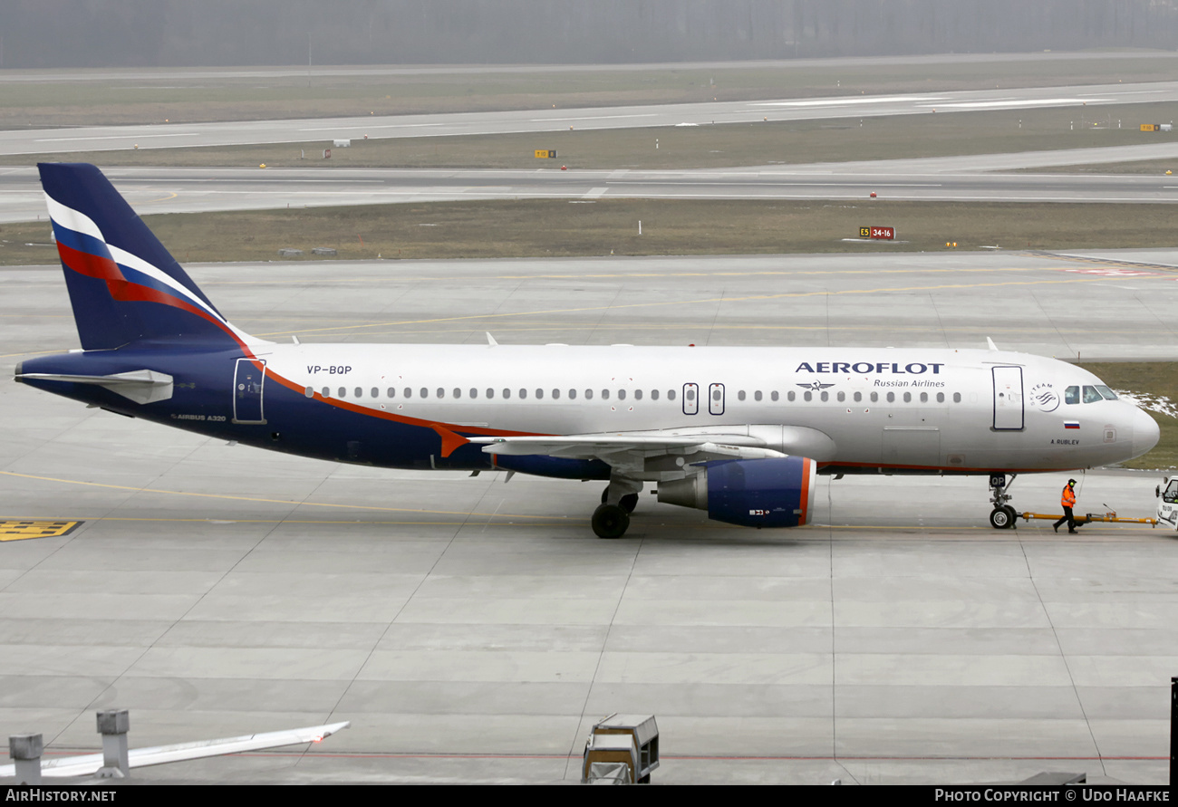 Aircraft Photo of VP-BQP | Airbus A320-214 | Aeroflot - Russian Airlines | AirHistory.net #545760