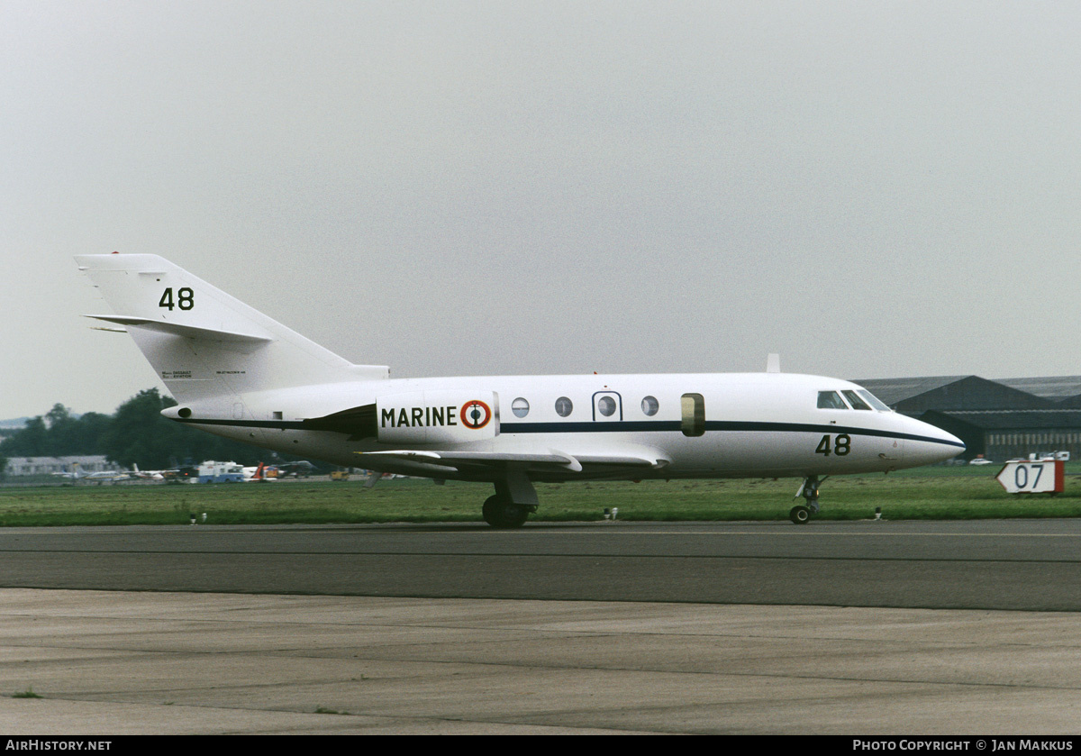 Aircraft Photo of 48 | Dassault Falcon 20G Gardian | France - Navy | AirHistory.net #545779