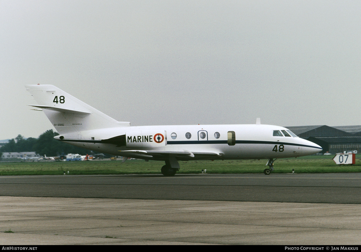 Aircraft Photo of 48 | Dassault Falcon 20G Gardian | France - Navy | AirHistory.net #545779