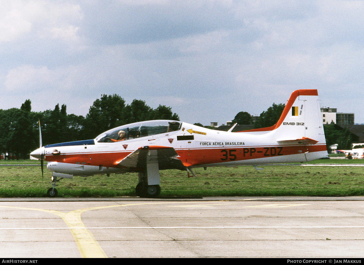 Aircraft Photo of PP-ZDZ | Embraer EMB-312 Tucano | Brazil - Air Force | AirHistory.net #545808