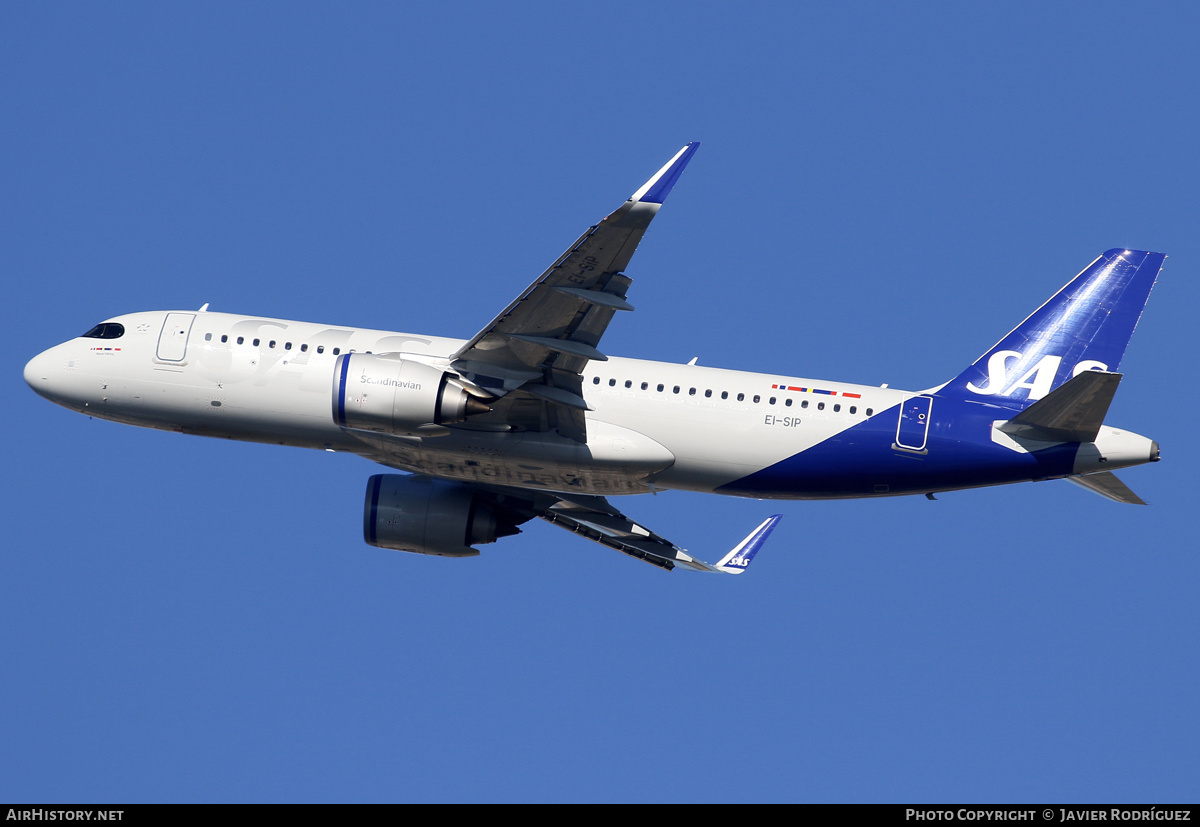 Aircraft Photo of EI-SIP | Airbus A320-251N | Scandinavian Airlines - SAS | AirHistory.net #545826