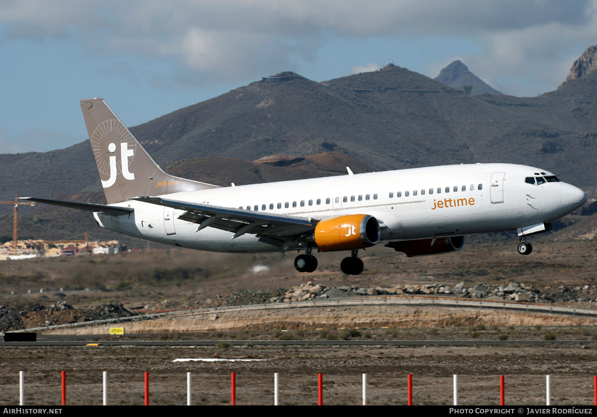 Aircraft Photo of OY-JTA | Boeing 737-33A | Jettime | AirHistory.net #545829