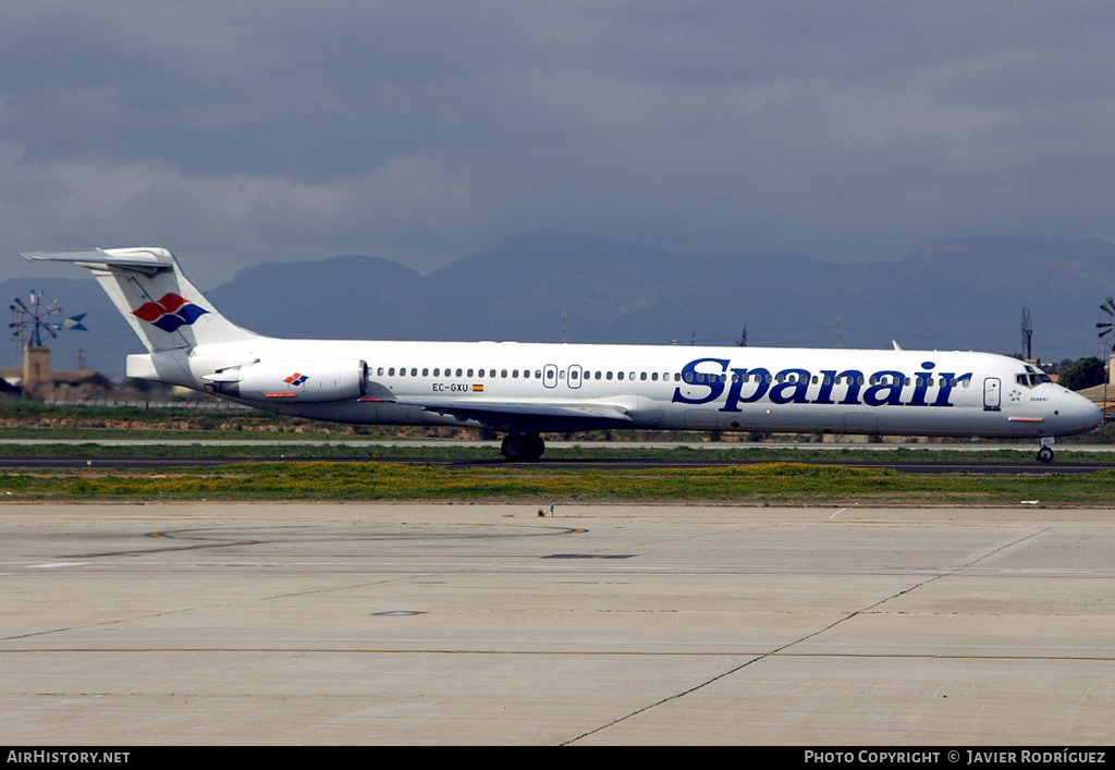 Aircraft Photo of EC-GXU | McDonnell Douglas MD-83 (DC-9-83) | Spanair | AirHistory.net #545832