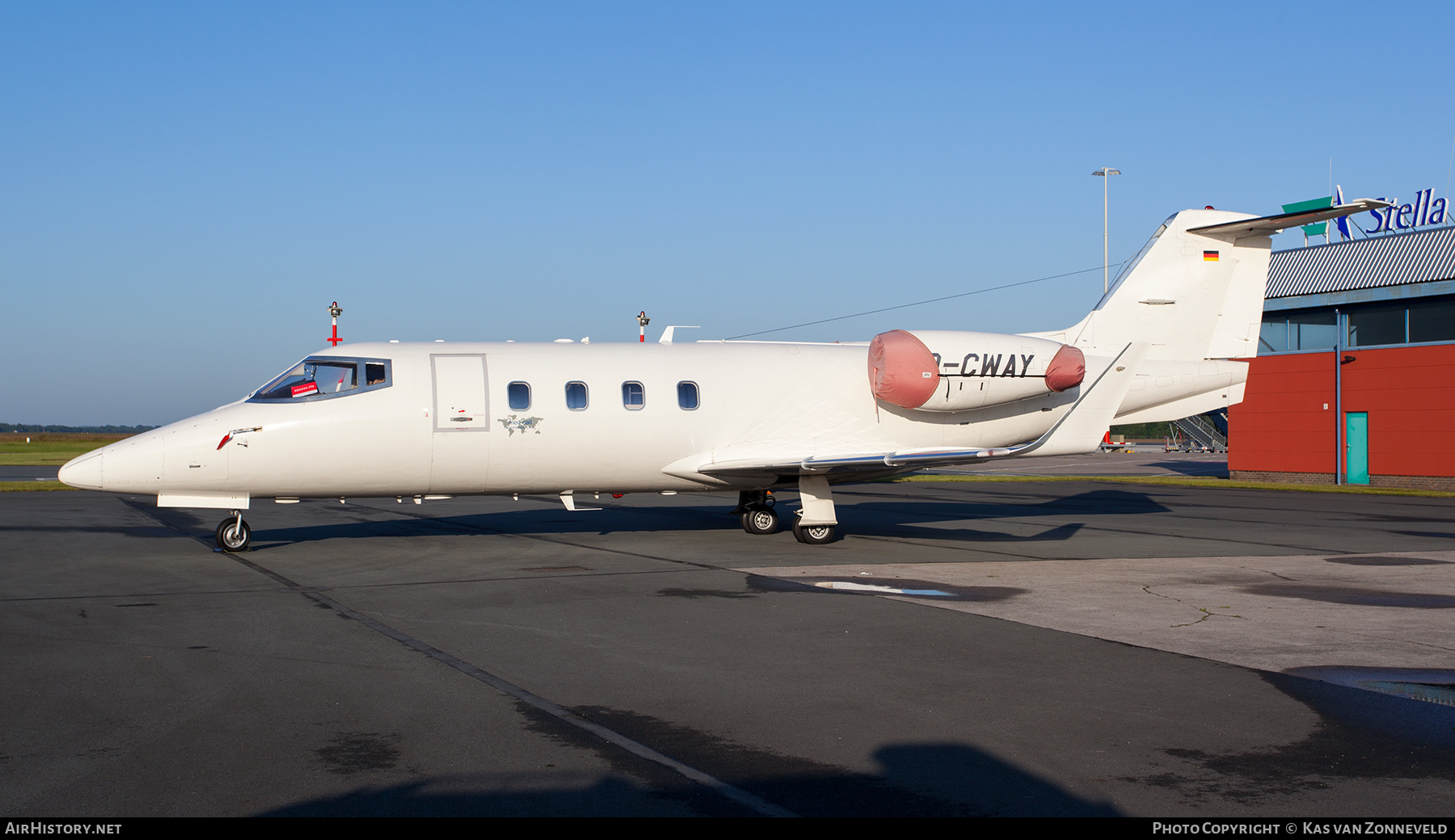 Aircraft Photo of D-CWAY | Gates Learjet 55ER | AirHistory.net #545839