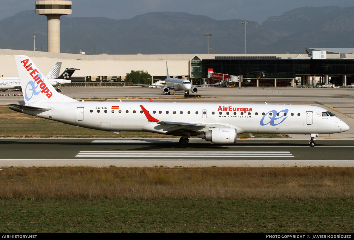 Aircraft Photo of EC-LIN | Embraer 195LR (ERJ-190-200LR) | Air Europa | AirHistory.net #545841