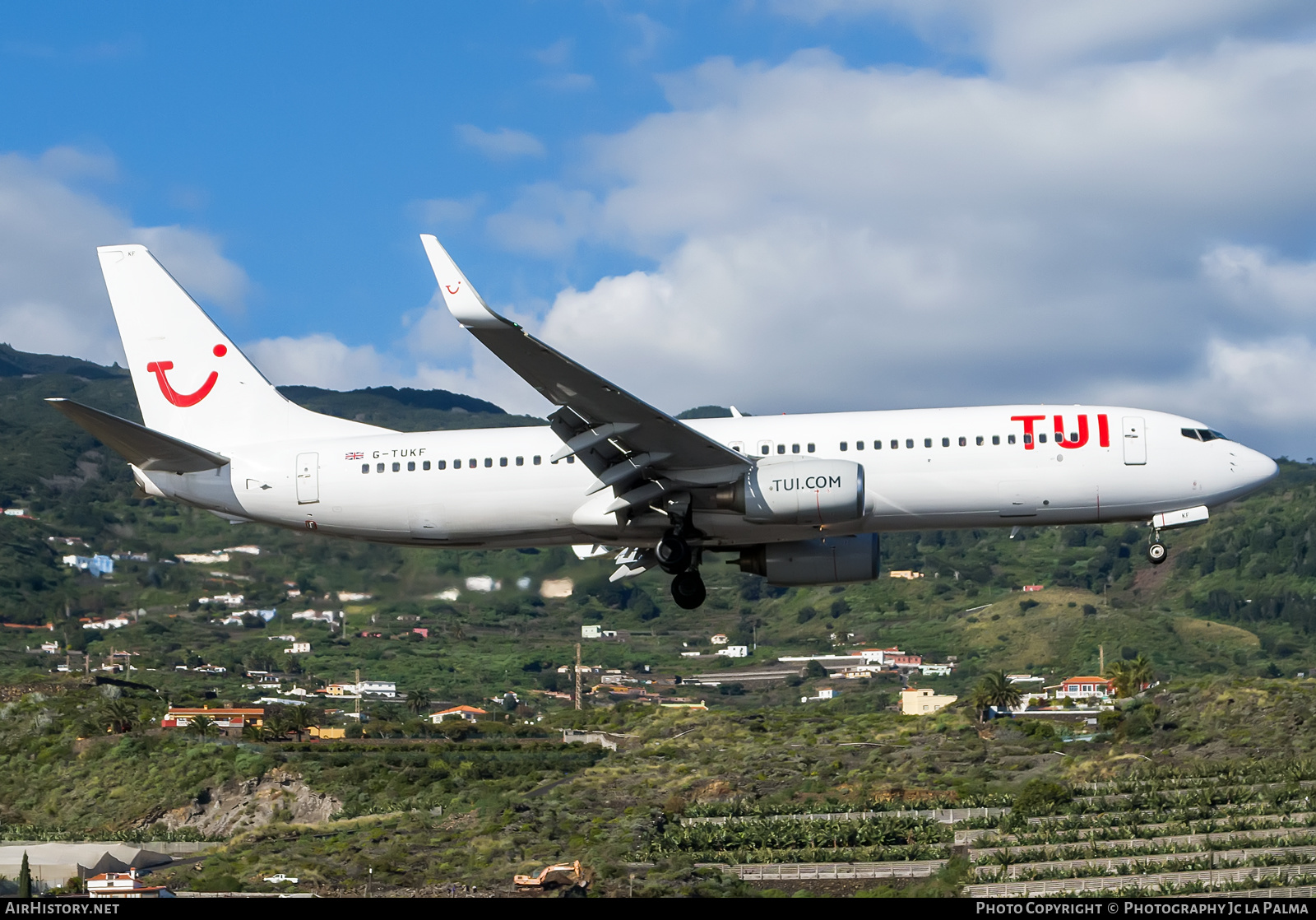 Aircraft Photo of G-TUKF | Boeing 737-8AS | TUI | AirHistory.net #545844