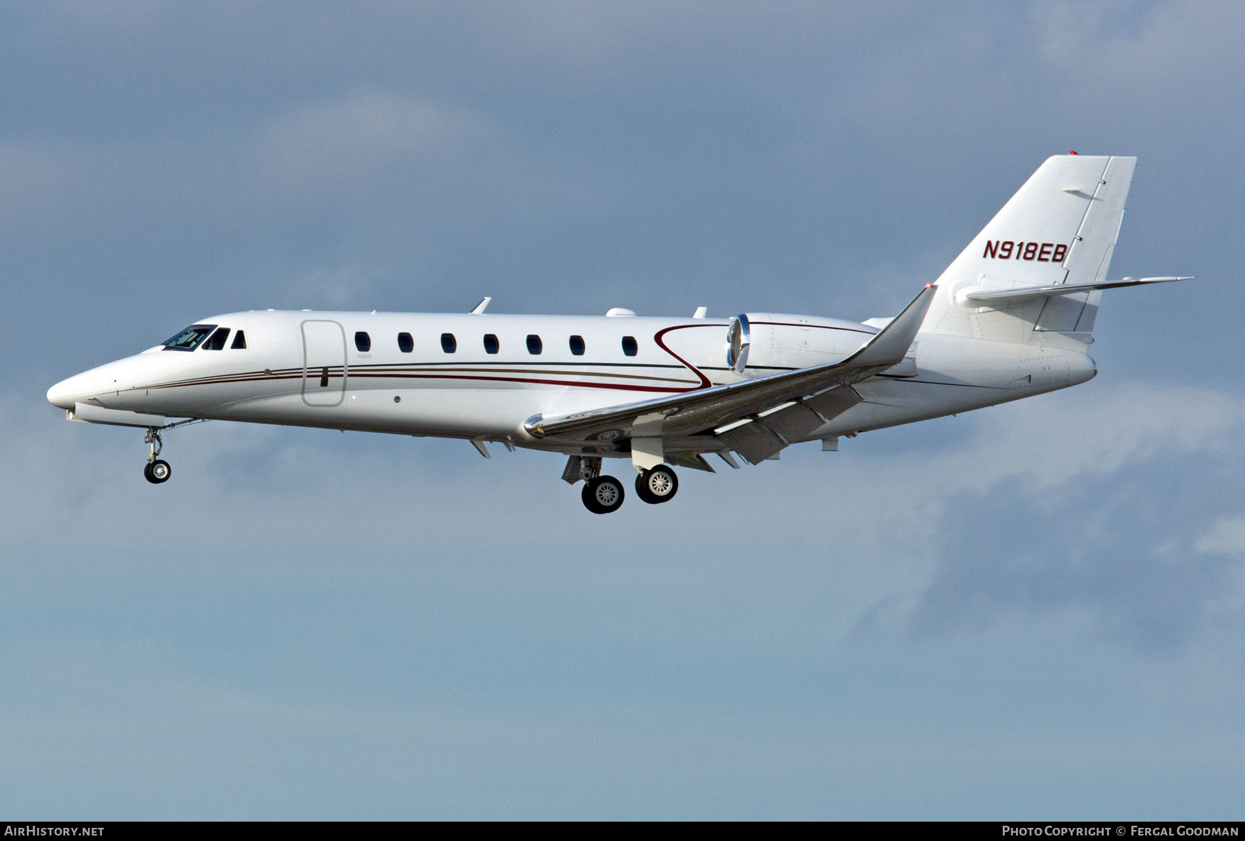 Aircraft Photo of N918EB | Cessna 680 Citation Sovereign | AirHistory.net #545848