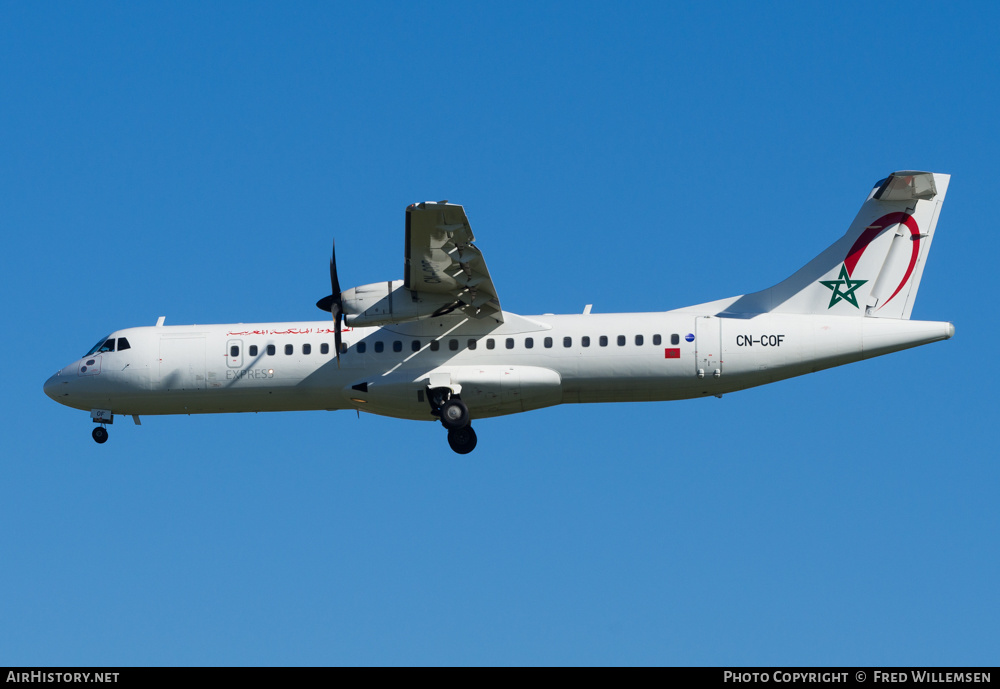 Aircraft Photo of CN-COF | ATR ATR-72-600 (ATR-72-212A) | Royal Air Maroc Express | AirHistory.net #545853