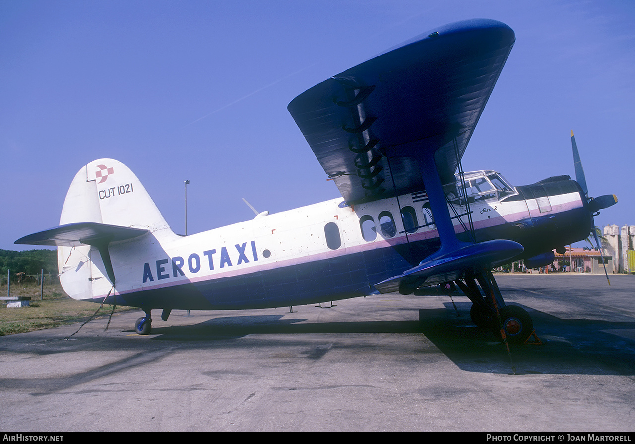 Aircraft Photo of CU-T1021 | Antonov An-2R | Aérotaxi | AirHistory.net #545857