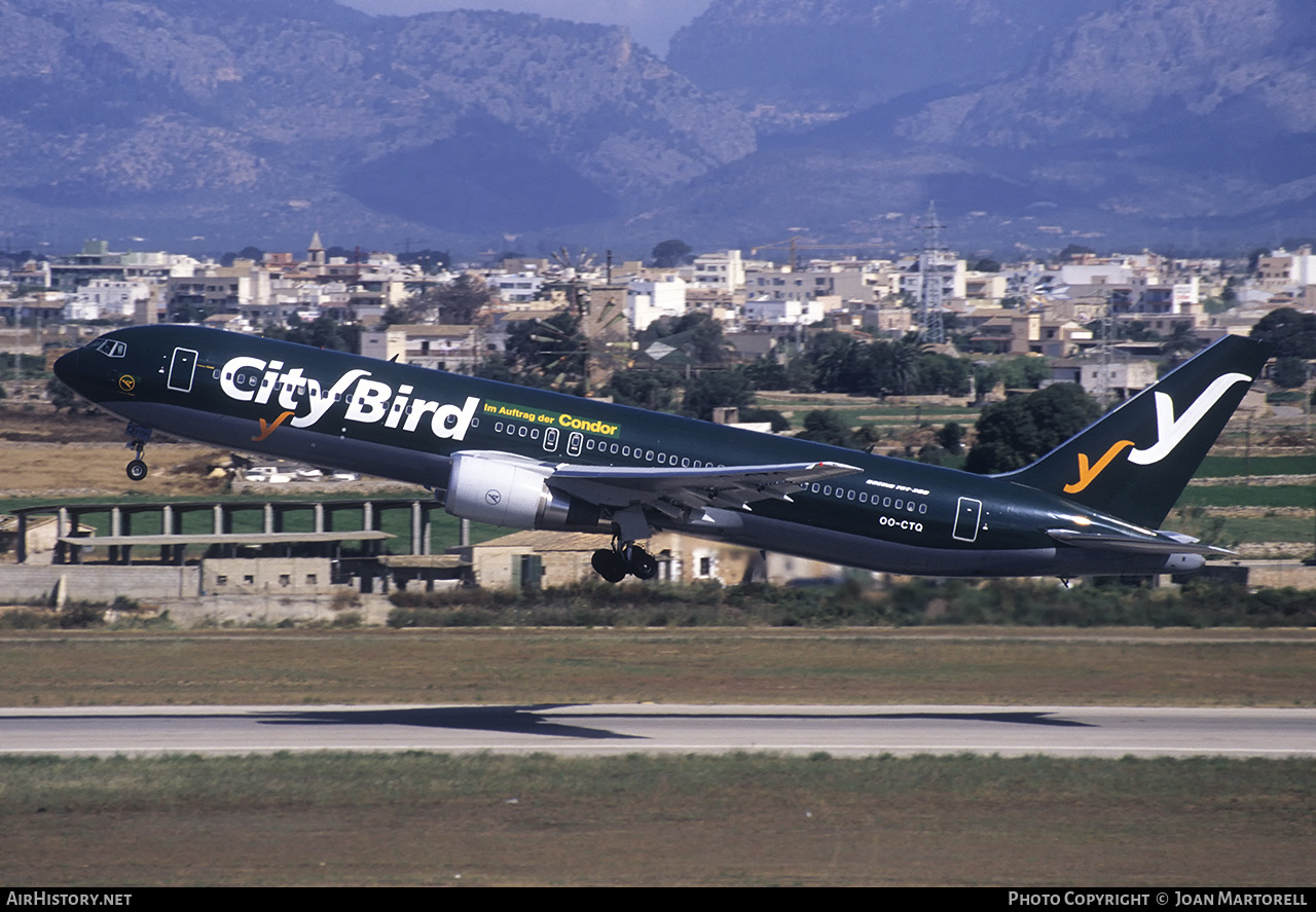 Aircraft Photo of OO-CTQ | Boeing 767-33A/ER | CityBird | AirHistory.net #545859