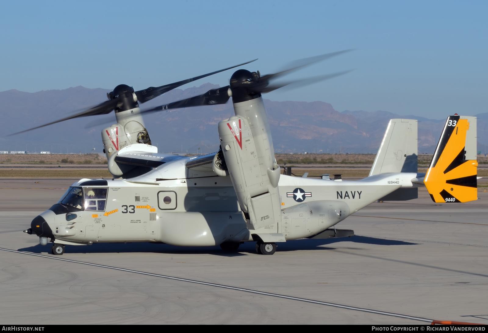 Aircraft Photo of 169440 / 9440 | Bell-Boeing CMV-22B Osprey | USA - Navy | AirHistory.net #545863