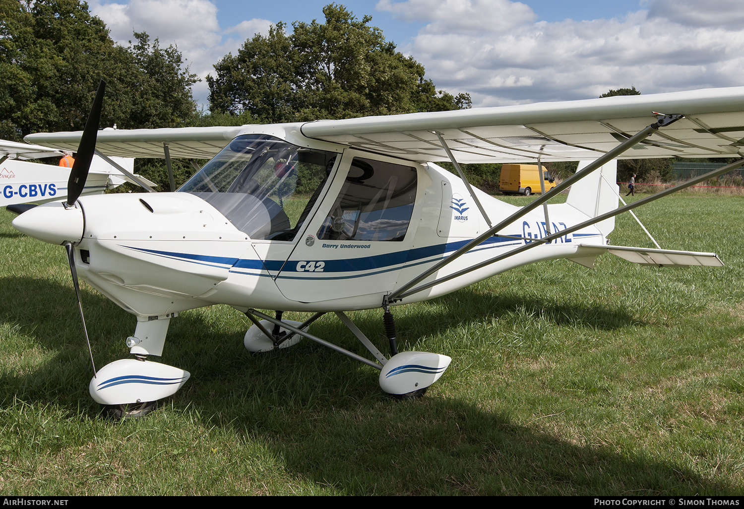 Aircraft Photo of G-IBAZ, Comco Ikarus C42-FB100