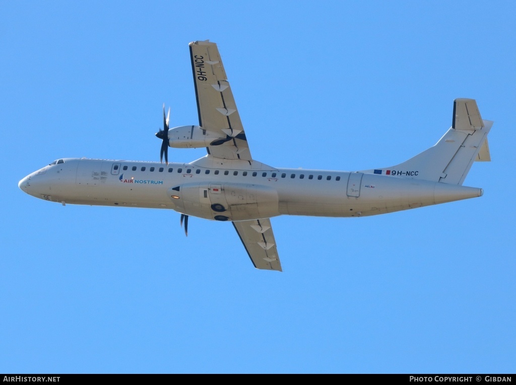 Aircraft Photo of 9H-NCC | ATR ATR-72-600 (ATR-72-212A) | Iberia Regional | AirHistory.net #545881