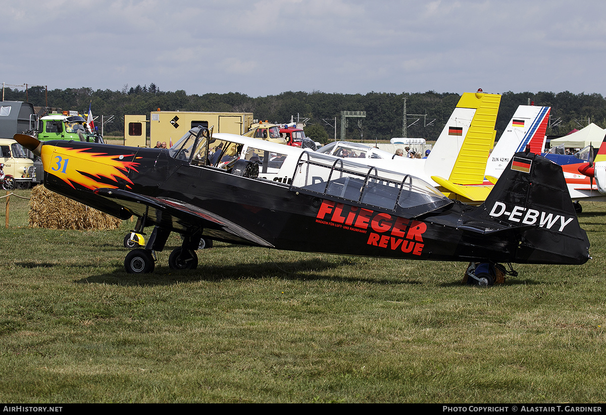 Aircraft Photo of D-EBWY | Zlin Z-226T Trener 6 | AirHistory.net #545894