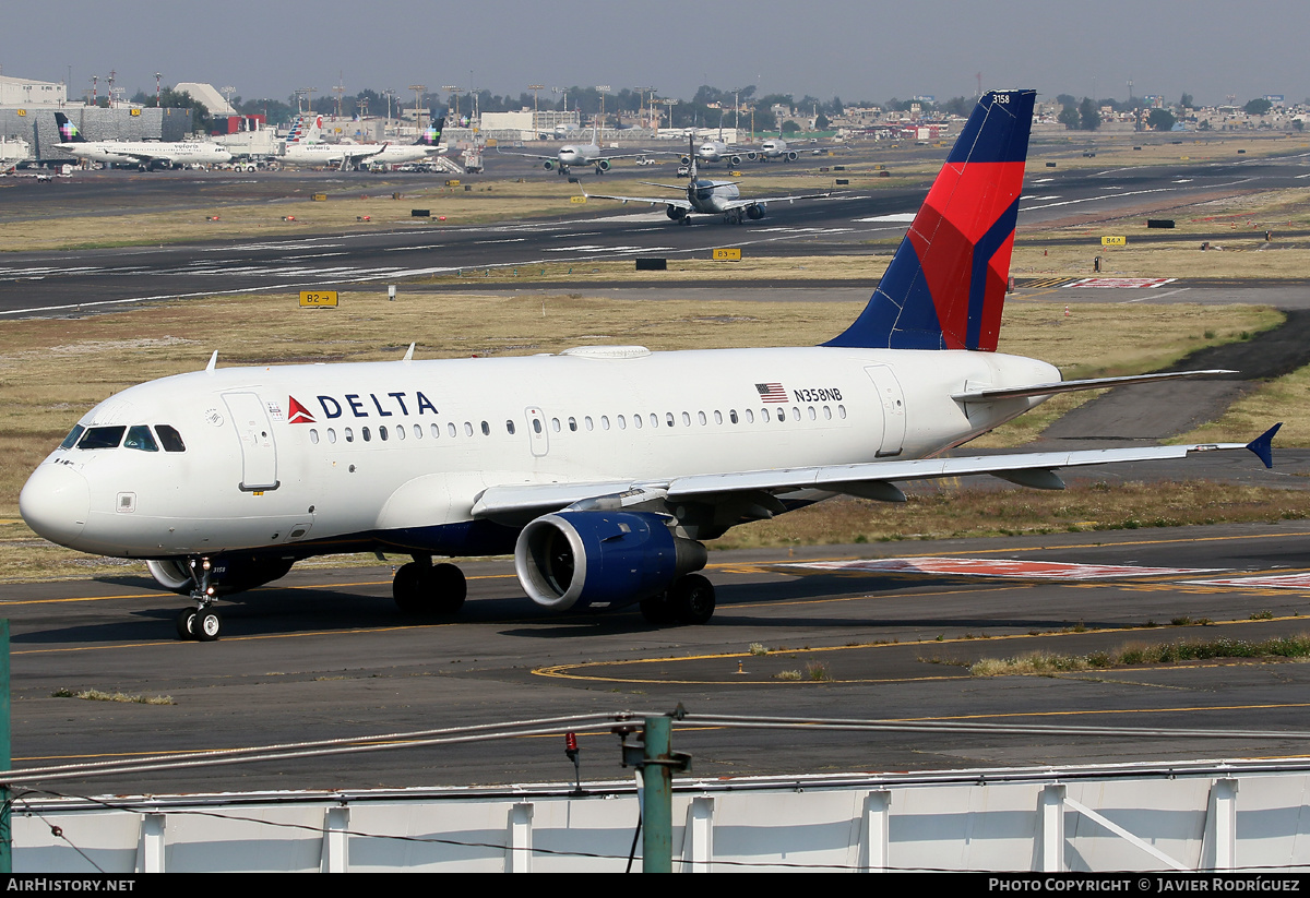 Aircraft Photo of N358NB | Airbus A319-114 | Delta Air Lines | AirHistory.net #545896