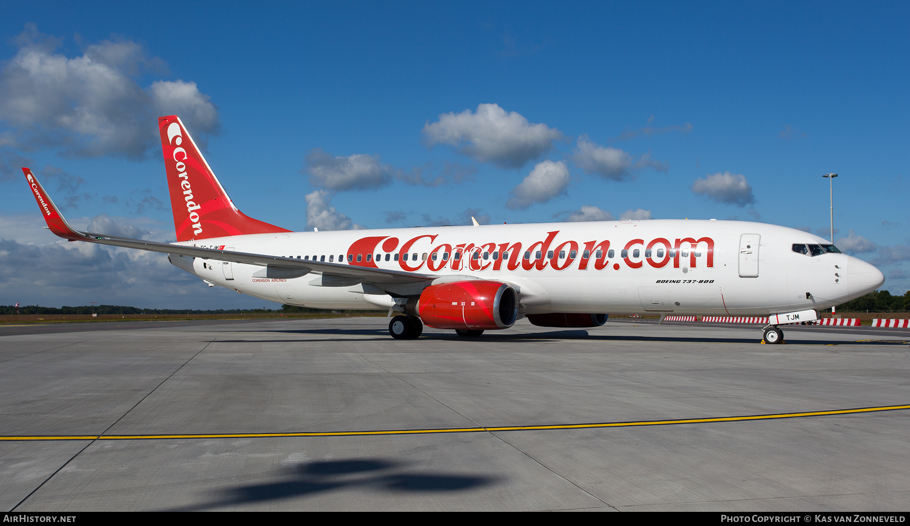 Aircraft Photo of TC-TJM | Boeing 737-8Q8 | Corendon Airlines | AirHistory.net #545914
