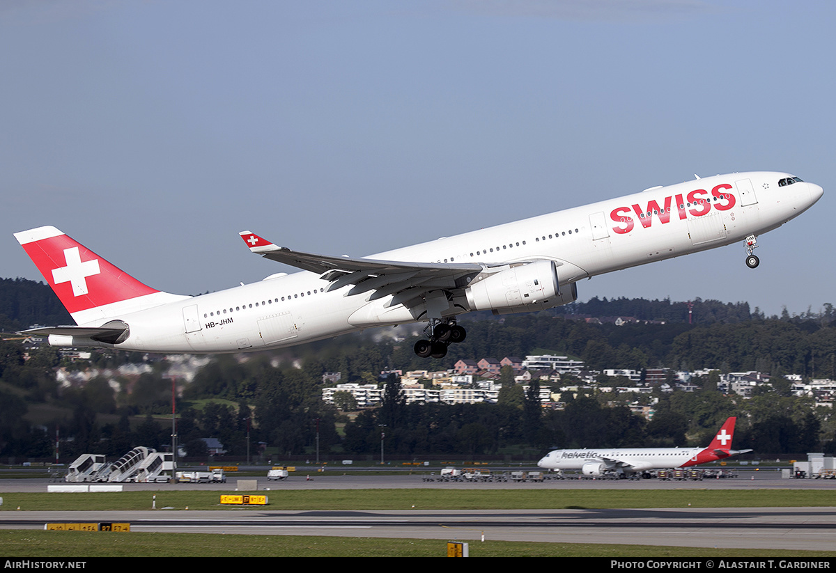 Aircraft Photo of HB-JHM | Airbus A330-343 | Swiss International Air Lines | AirHistory.net #545925