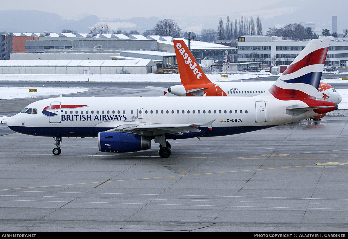 Aircraft Photo of G-DBCG | Airbus A319-131 | British Airways | AirHistory.net #545929