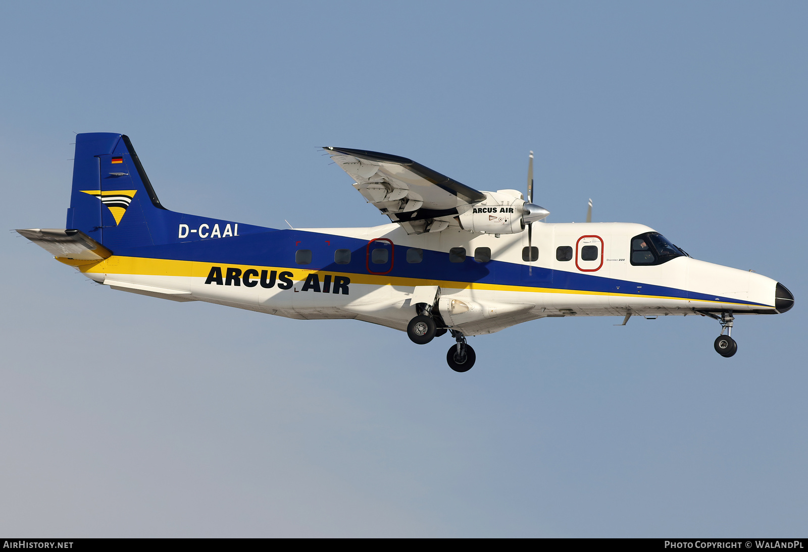 Aircraft Photo of D-CAAL | Dornier 228-212 | Arcus Air | AirHistory.net #545942