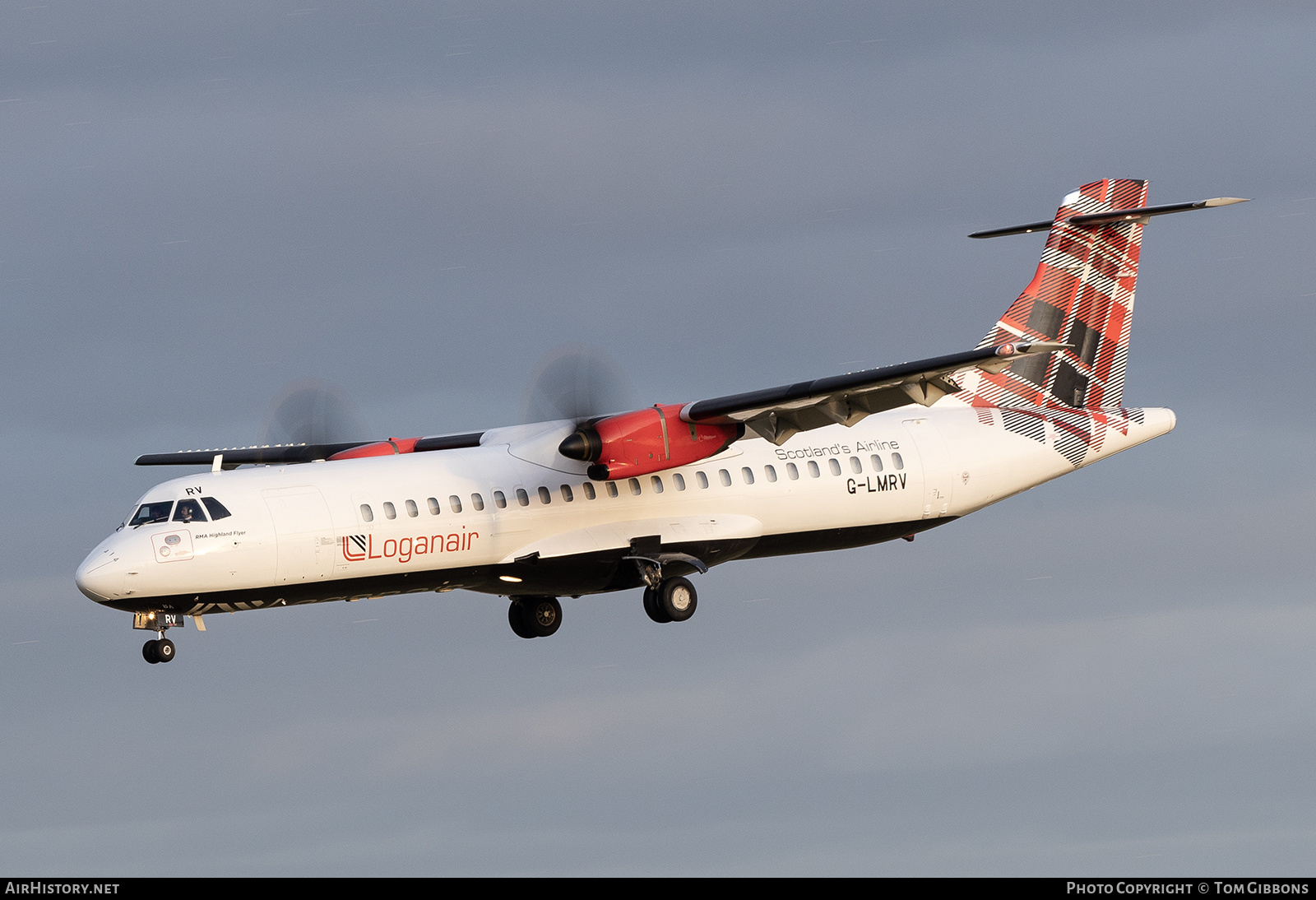 Aircraft Photo of G-LMRV | ATR ATR-72-500/F (ATR-72-212A) | Loganair | AirHistory.net #545957