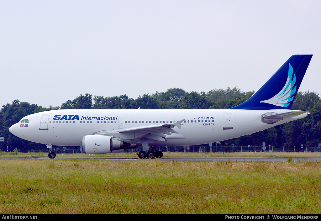 Aircraft Photo of CS-TGV | Airbus A310-308 | SATA Internacional | AirHistory.net #545967