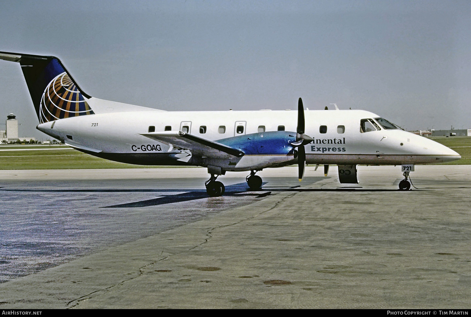Aircraft Photo of C-GOAG | Embraer EMB-120ER Brasilia | Continental Express | AirHistory.net #545971