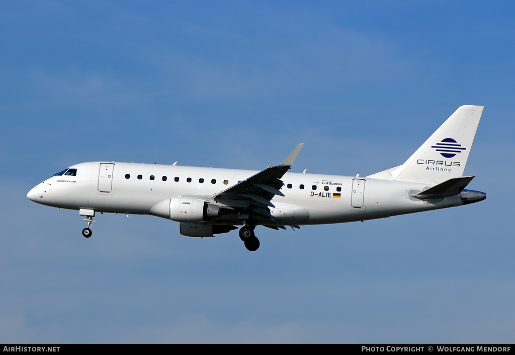 Aircraft Photo of D-ALIE | Embraer 170LR (ERJ-170-100LR) | Cirrus Airlines | AirHistory.net #545984