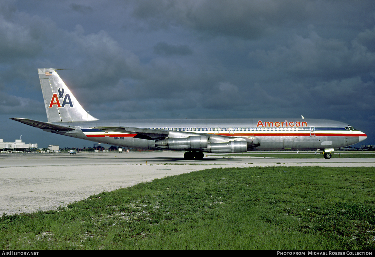 Aircraft Photo of N8406 | Boeing 707-323C | American Airlines | AirHistory.net #545996