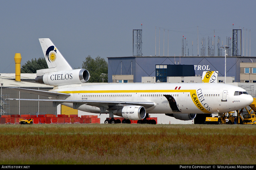 Aircraft Photo of OB-1749 | McDonnell Douglas DC-10-30CF | Cielos del Peru Cargo | AirHistory.net #545997