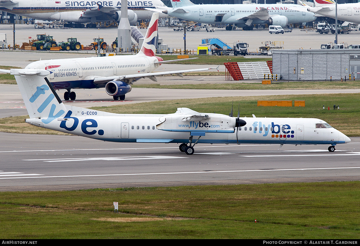 Aircraft Photo of G-ECOO | Bombardier DHC-8-402 Dash 8 | Flybe | AirHistory.net #545998