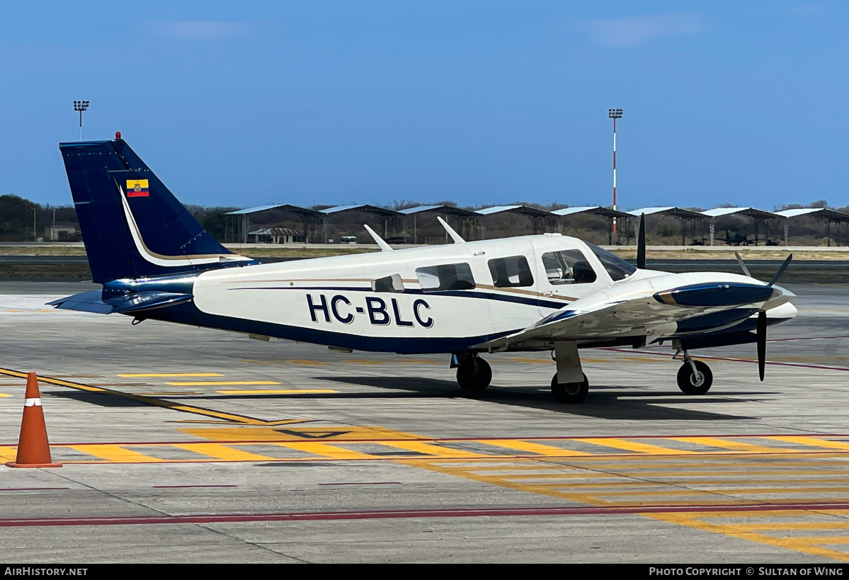 Aircraft Photo of HC-BLC | Piper PA-34-220T Seneca III | Endecots Servicios Aereos | AirHistory.net #546004